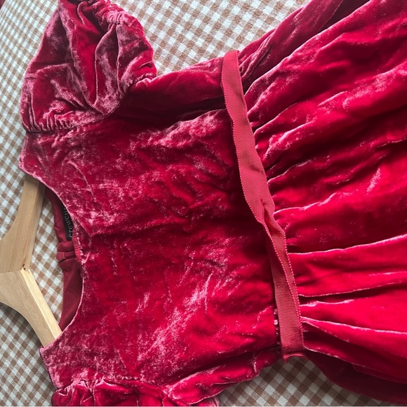 Crushed velvet Crewcuts dress - Picture 8 of 8